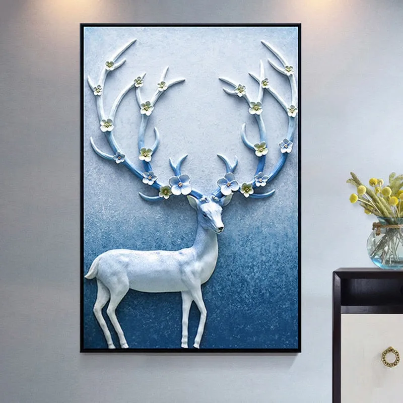 Majestic Deer Diamond Painting Kit, 15 Patterns to Choose, On Sale