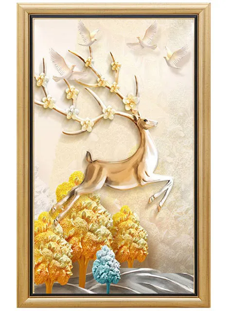 Majestic Deer Diamond Painting Kit, 15 Patterns to Choose, On Sale