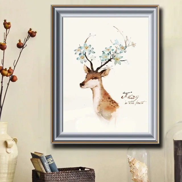 Majestic Deer Diamond Painting Kit, 15 Patterns to Choose, On Sale