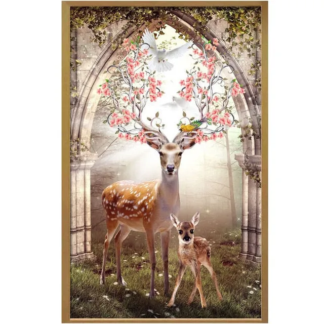 Majestic Deer Diamond Painting Kit, 15 Patterns to Choose, On Sale