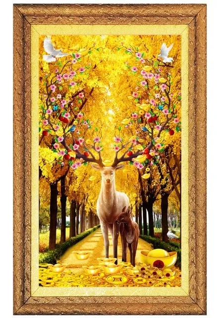 Majestic Deer Diamond Painting Kit, 15 Patterns to Choose, On Sale