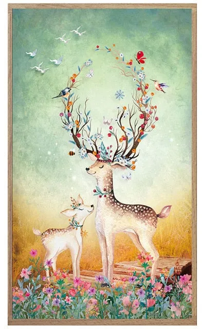 Majestic Deer Diamond Painting Kit, 15 Patterns to Choose, On Sale