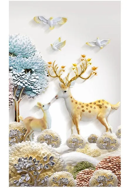 Majestic Deer Diamond Painting Kit, 15 Patterns to Choose, On Sale