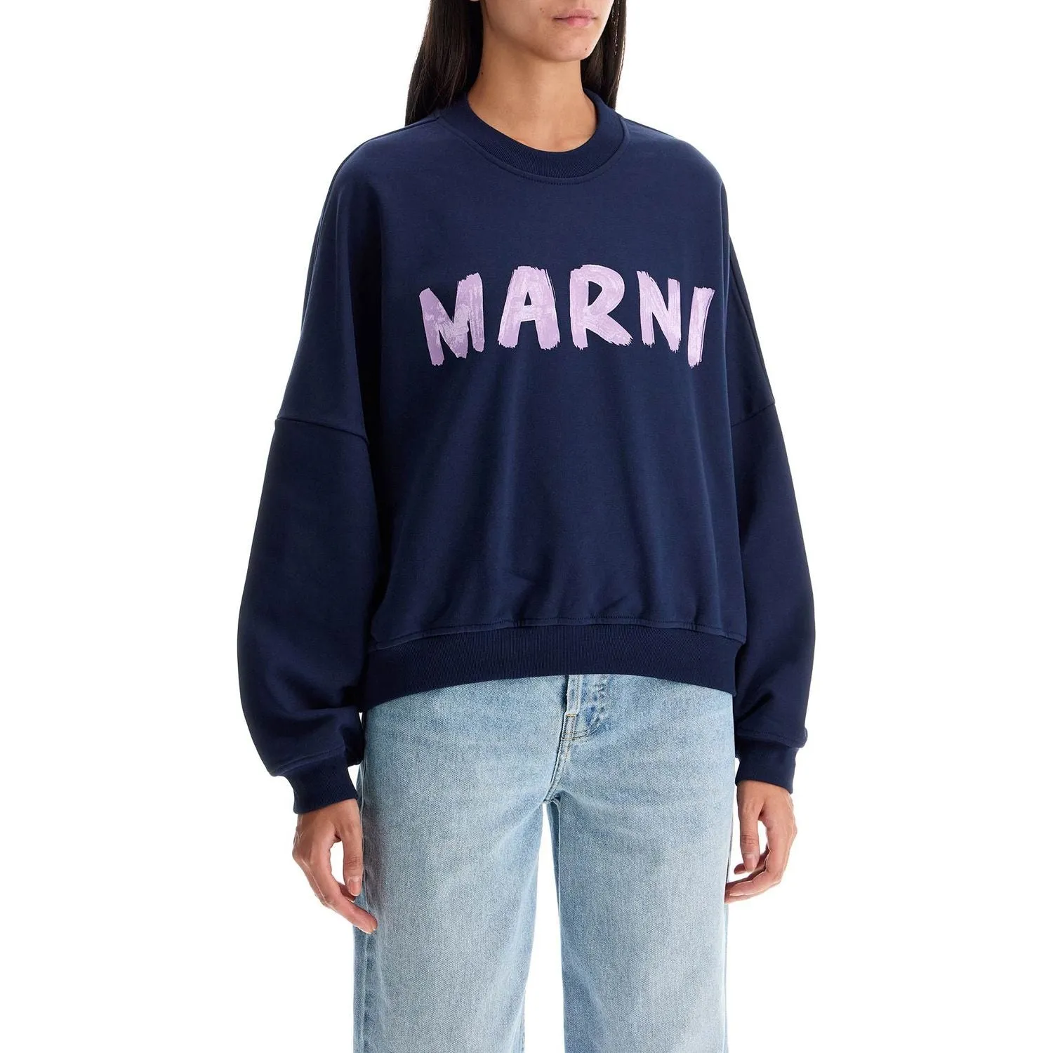 Marni crewneck sweatshirt with logo