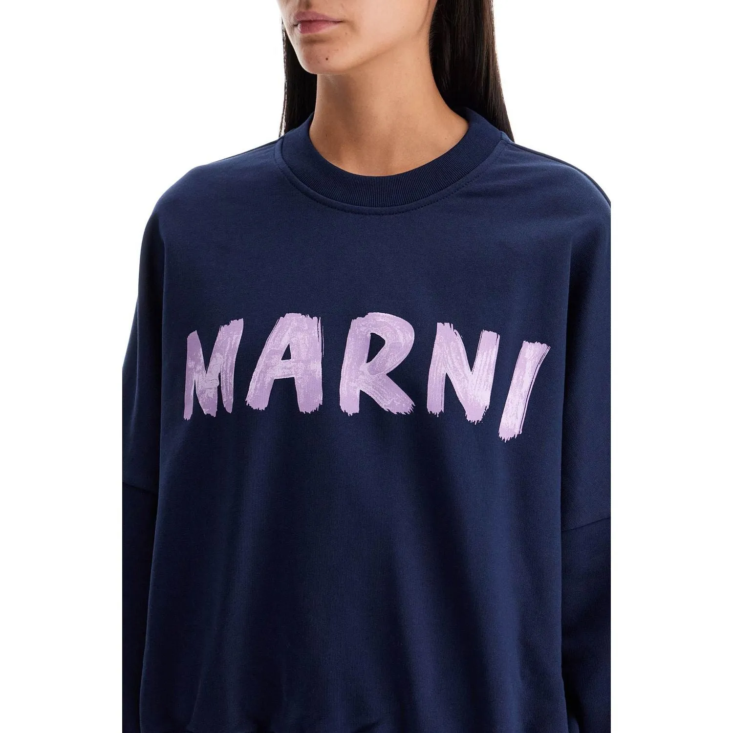 Marni crewneck sweatshirt with logo