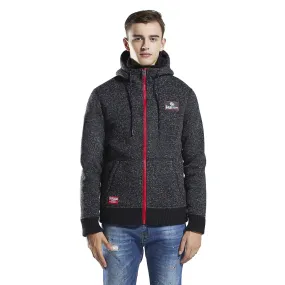 Mens Sherpa Jacket Woolen Knit bond