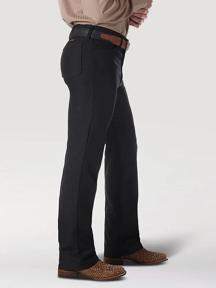 Men's Wrangler Black Poly Dress Pant