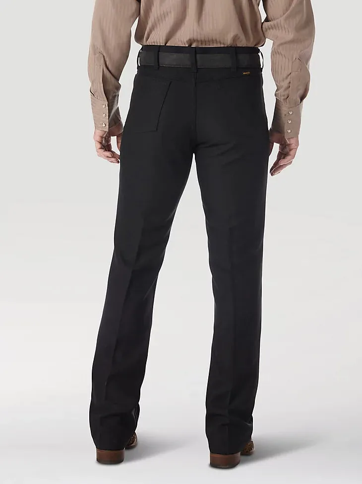 Men's Wrangler Black Poly Dress Pant