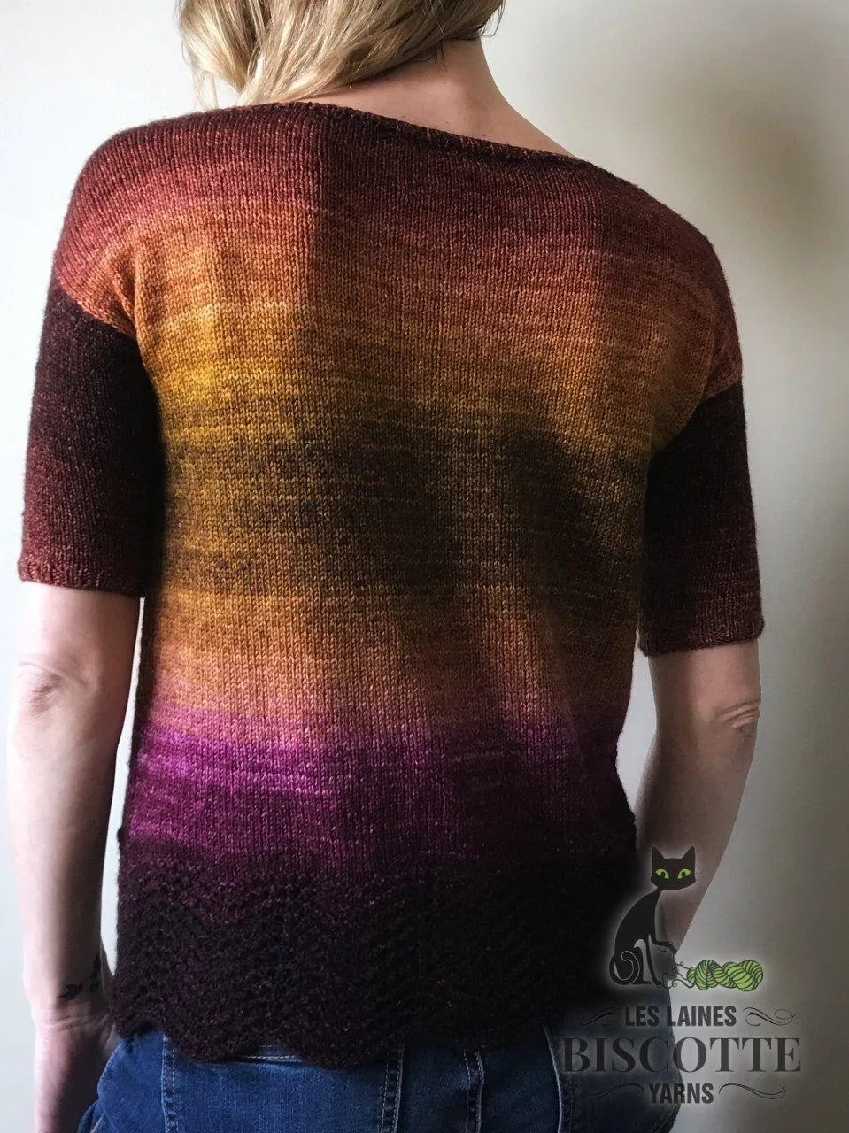 Metamorphic Tee - Free Knitting Pattern