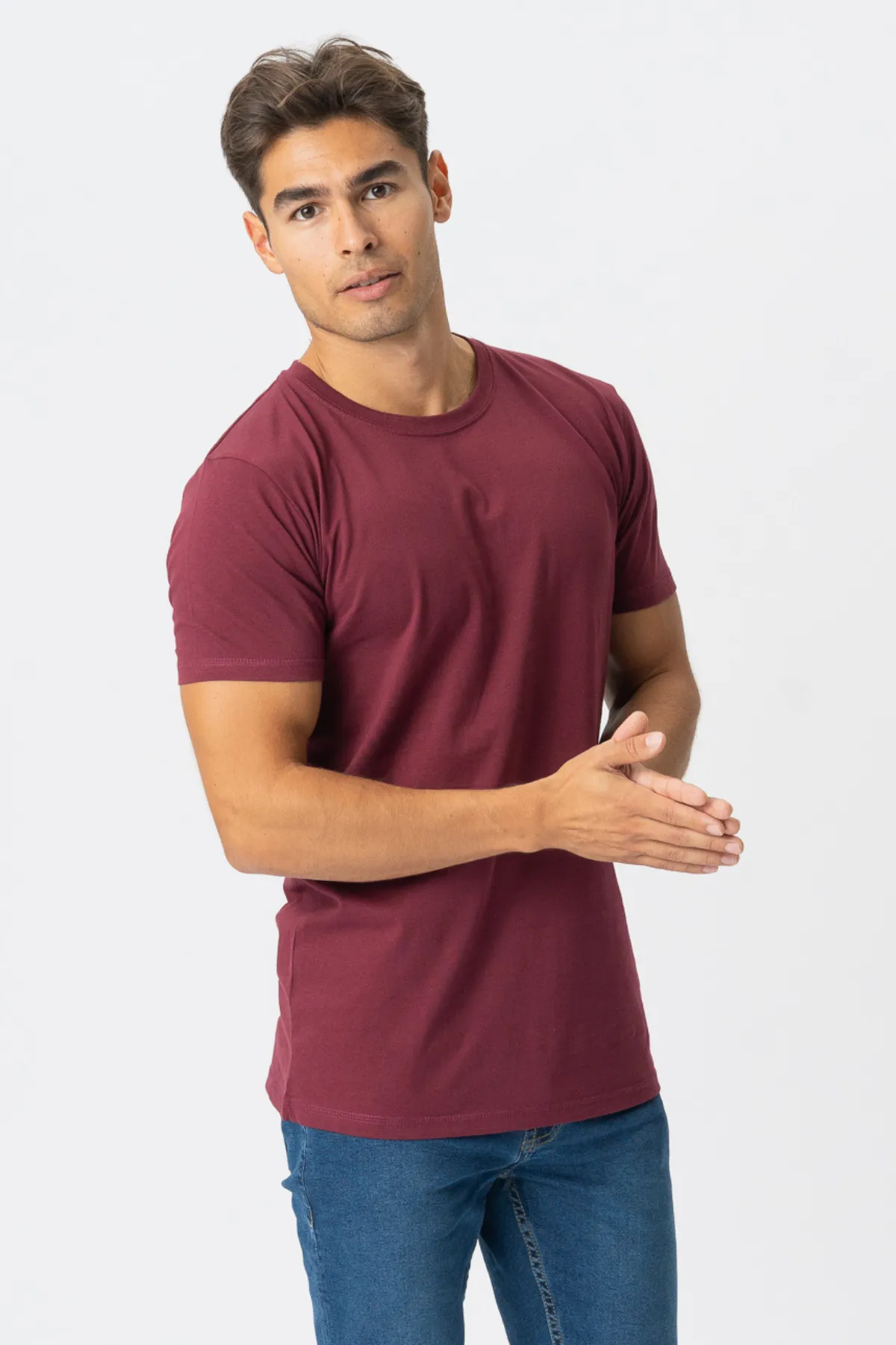 Muscle T-shirt - Burgundy