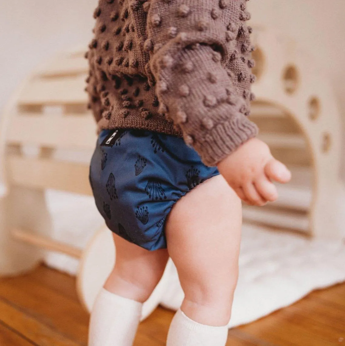 mushroom · award-winning all-in-one cloth diaper