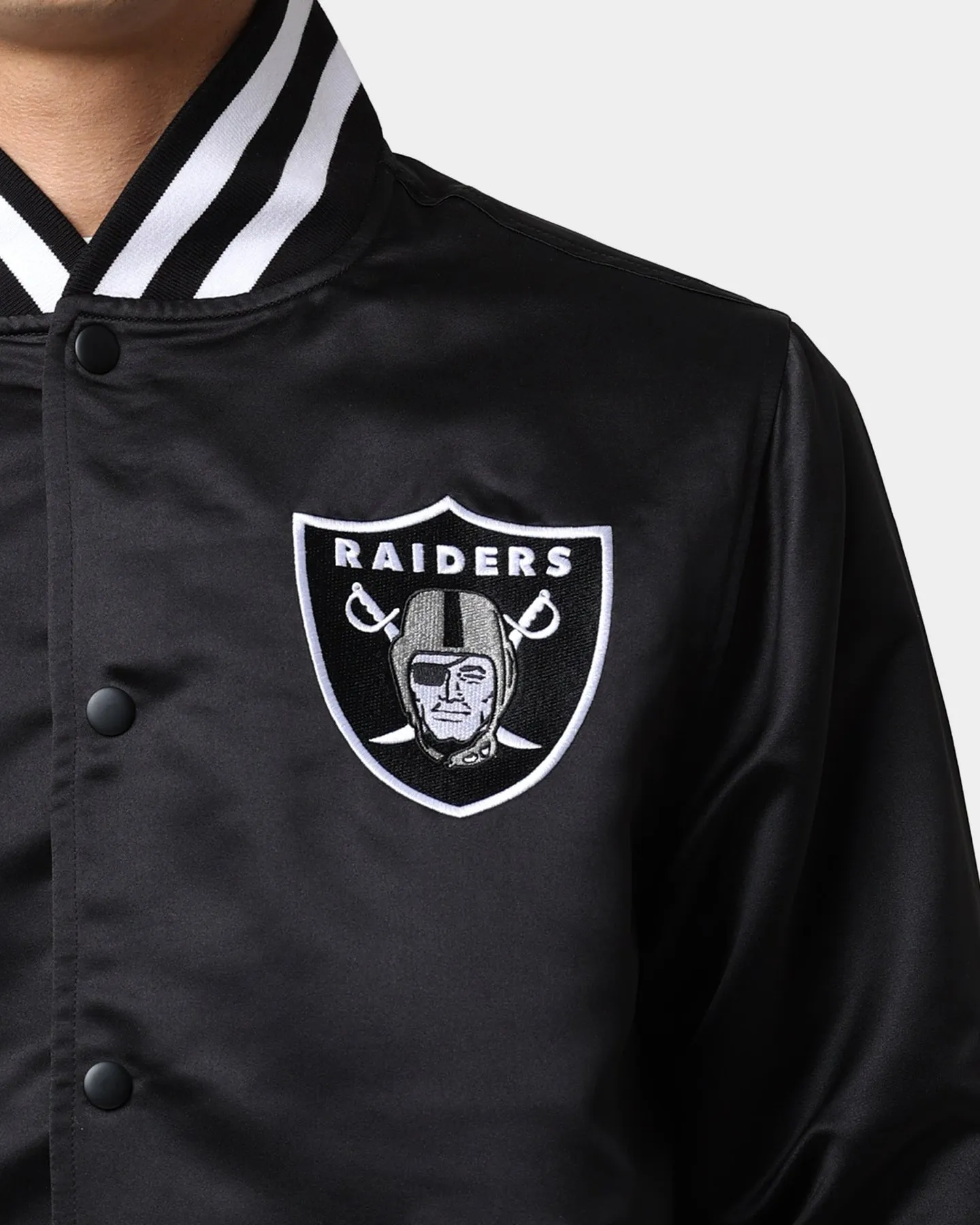 New Era Las Vegas Raiders Champs Jacket Black/White