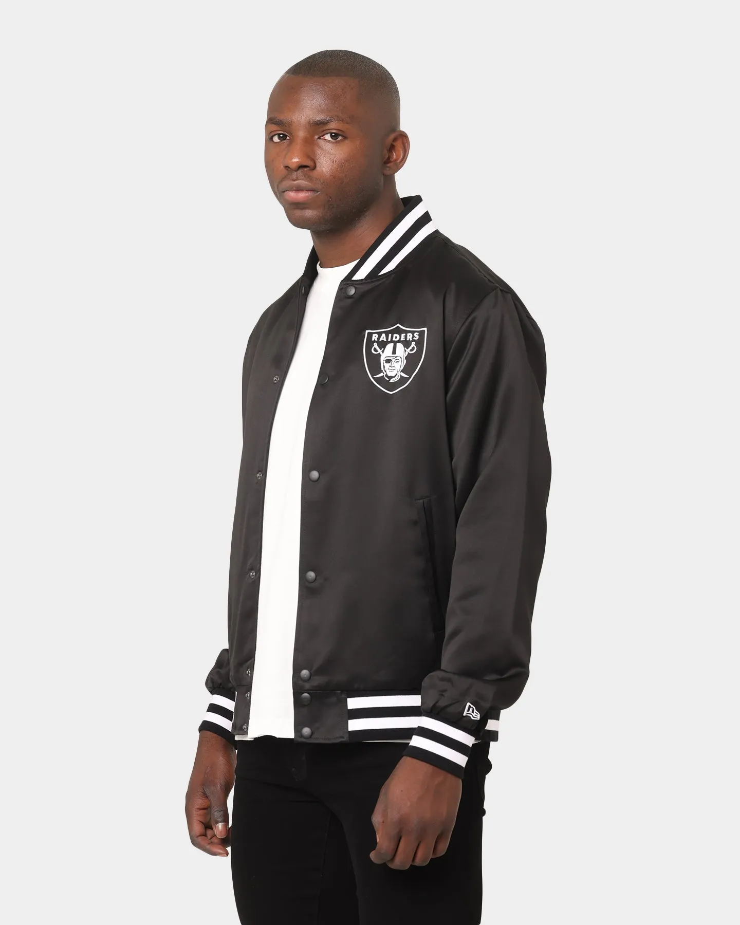 New Era Las Vegas Raiders Varsity Jacket Black