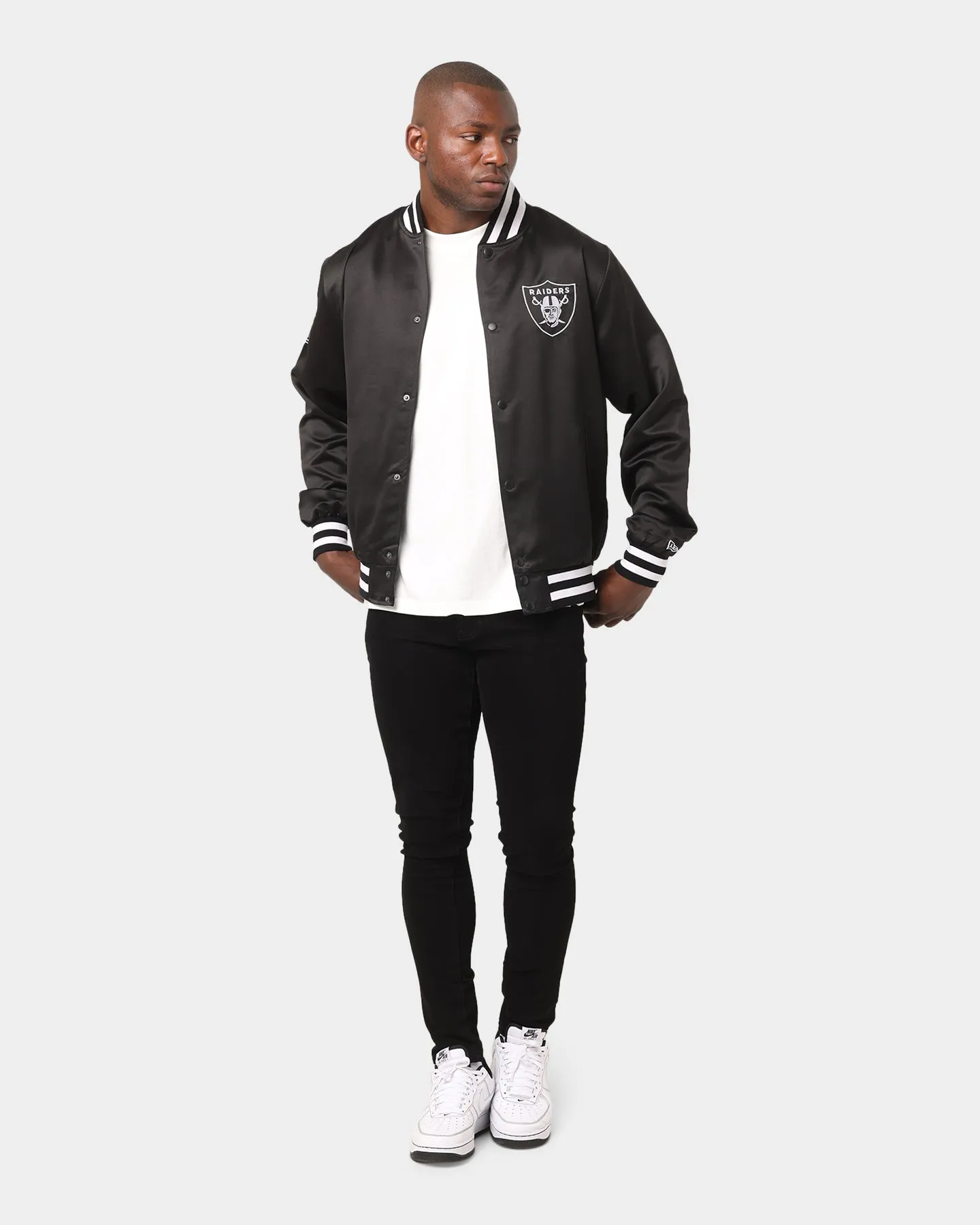 New Era Las Vegas Raiders Varsity Jacket Black