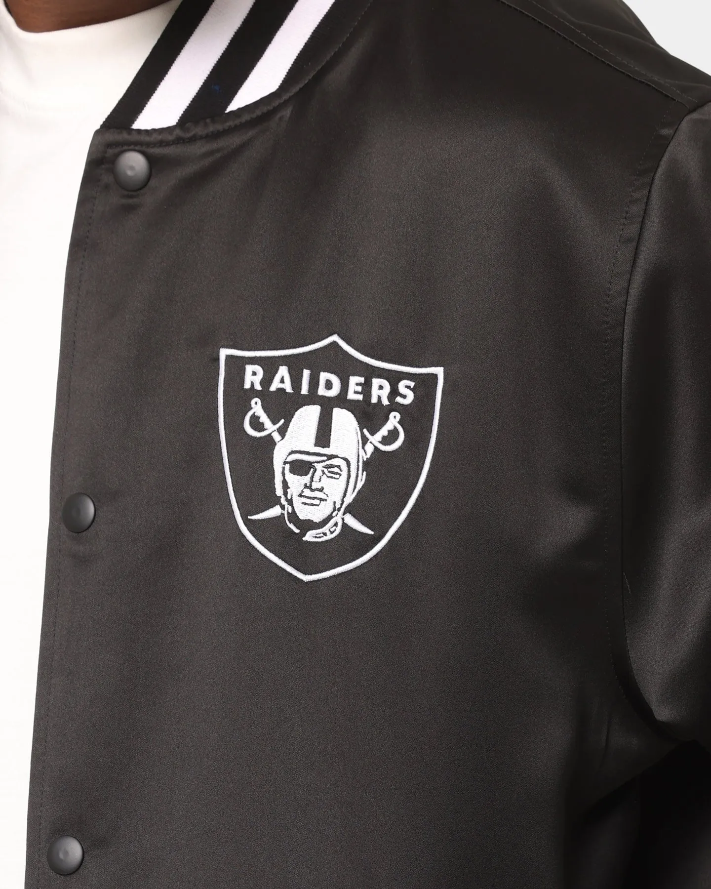 New Era Las Vegas Raiders Varsity Jacket Black