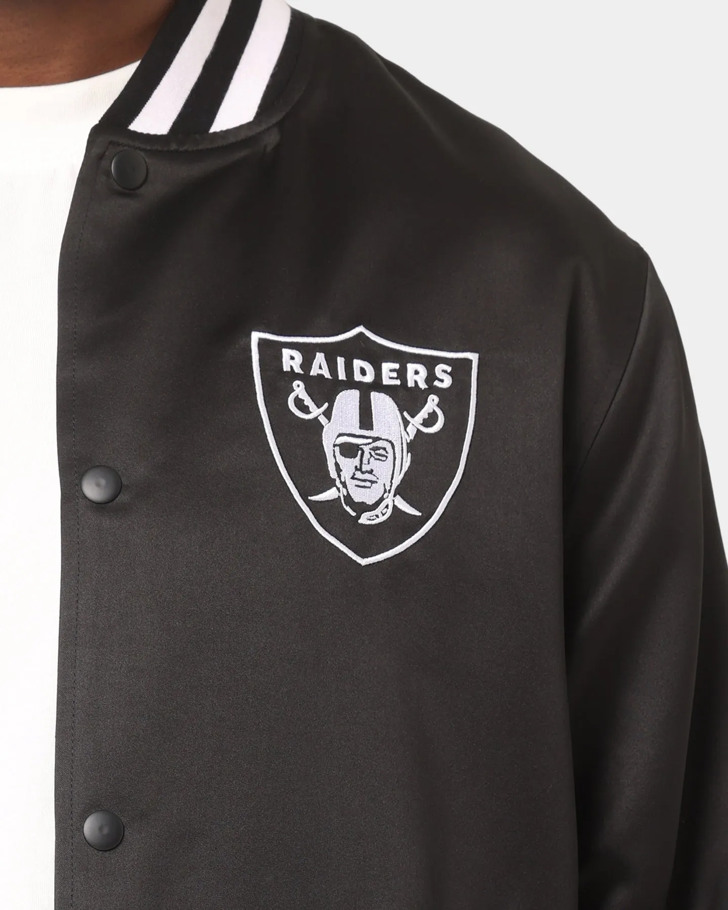 New Era Las Vegas Raiders Varsity Jacket Black