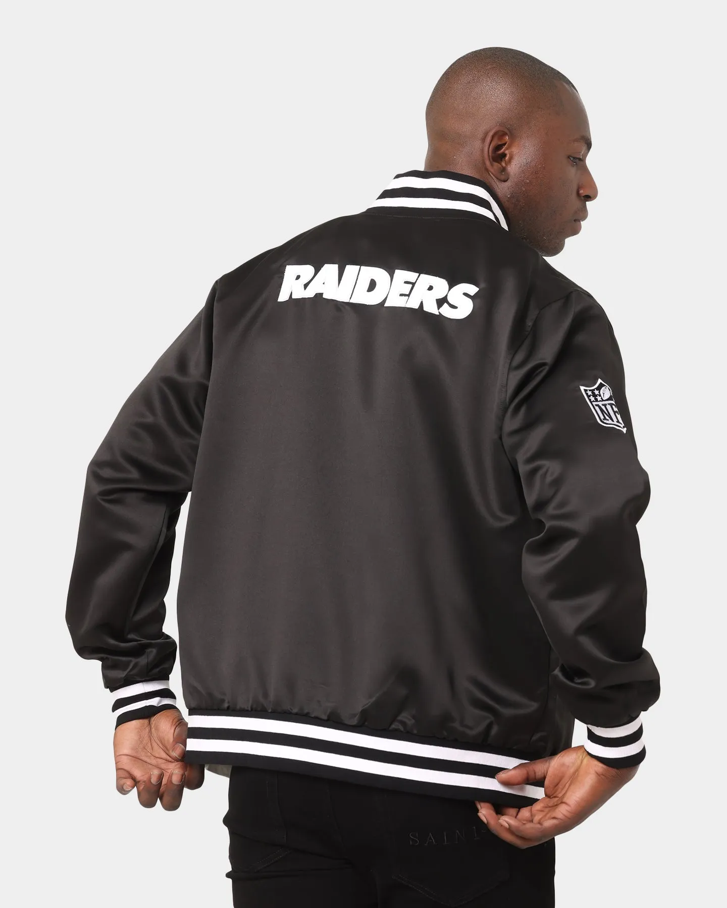 New Era Las Vegas Raiders Varsity Jacket Black