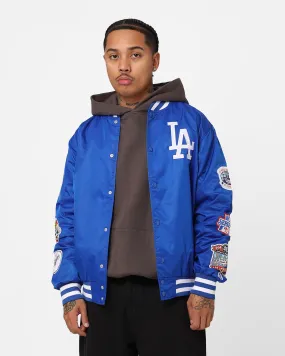 New Era Los Angeles Dodgers Nylon Varsity Jacket Bright Royal