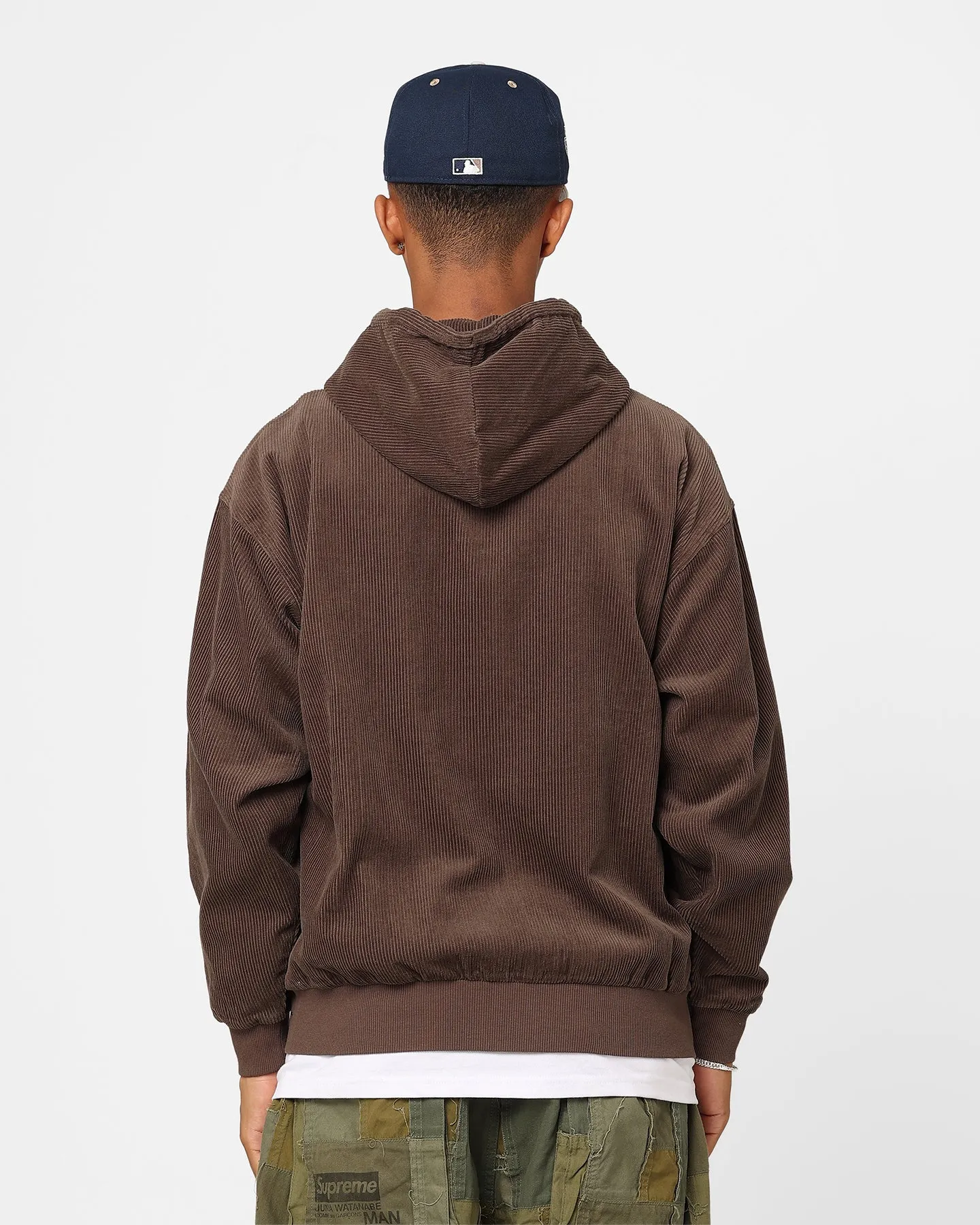 New Era Los Angeles Oversized Zip Hoodie Moss