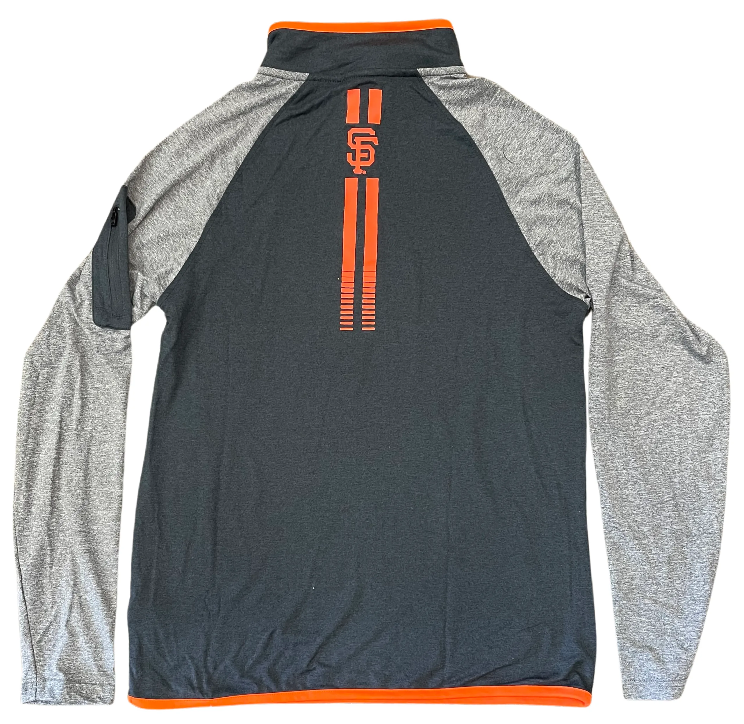 New Era Men's San Francisco Giants Quarter-Zip Training Hoodie