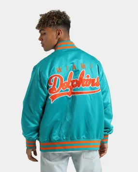 New Era Miami Dolphins Varsity Jacket Teal