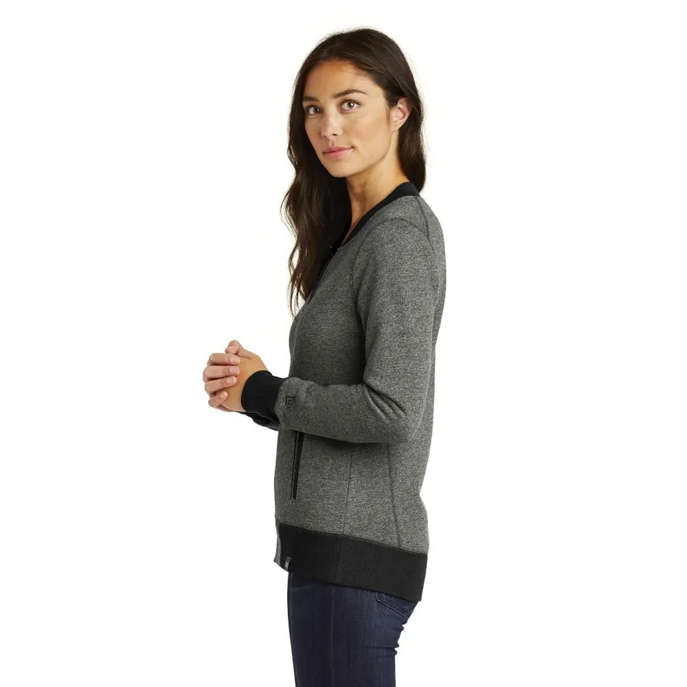 New Era - Women's French Terry Baseball Full-Zip