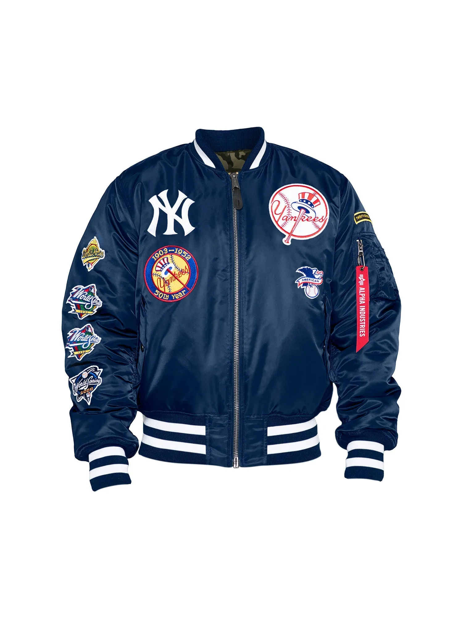 NEW YORK YANKEES X ALPHA X NEW ERA MA-1 BOMBER JACKET W