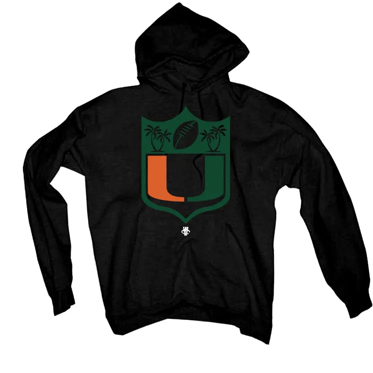 Nike Dunk Low “Miami Hurricanes” Black T-Shirt (Miami Hurricanes)