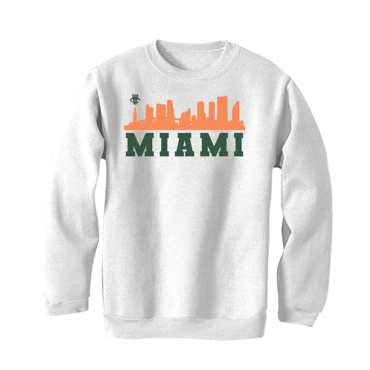 Nike Dunk Low “Miami Hurricanes” White T-Shirt (Miami)