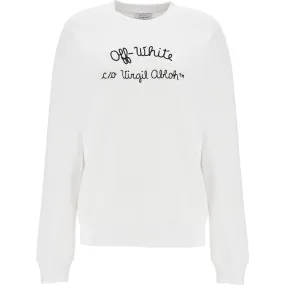 Off-White crewneck sweatshirt with