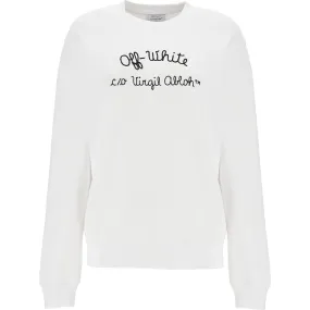 Off-White crewneck sweatshirt with