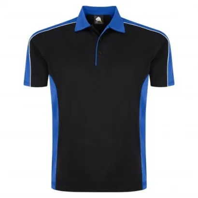 Orn 1198 Avocet Contrast Wicking Polo Shirt with Reflective Piping