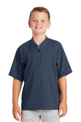 Our New Era® Youth Cage Short Sleeve 1/4-Zip Jacket