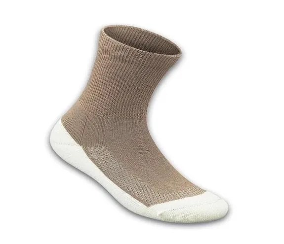 Padded Sole Sock-Brown (3 Pair)