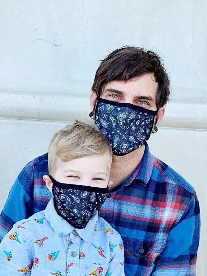 Paisley Bandana Cloth Face Mask