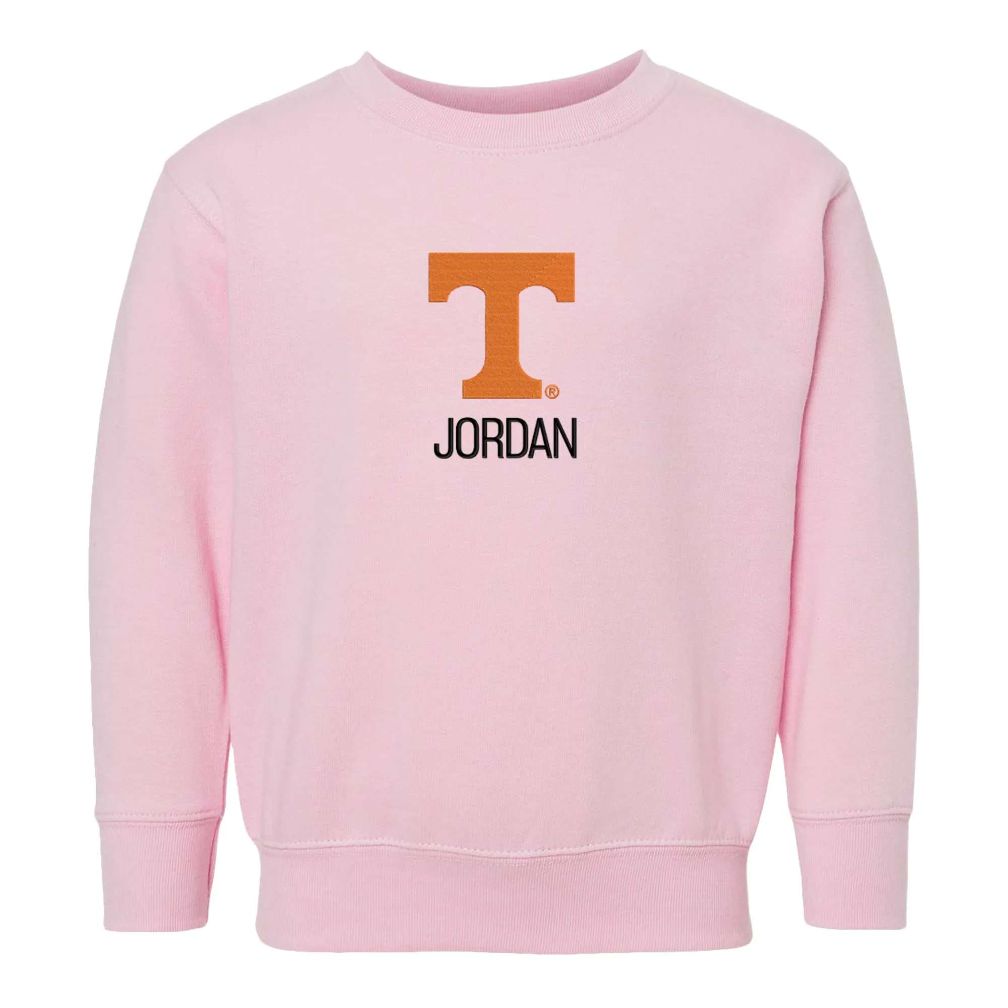 Personalized Tennessee Volunteers Toddler Crewneck Sweatshirt