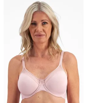 Playtex Ultralight Illusion Neckline Underwire Bra - Barely Pink