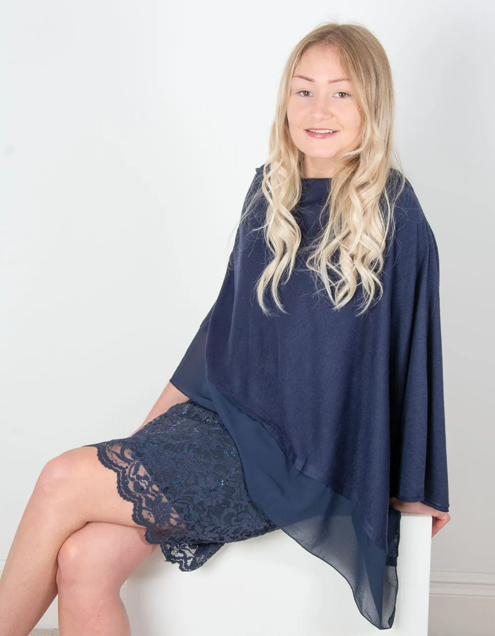 Poncho | Navy