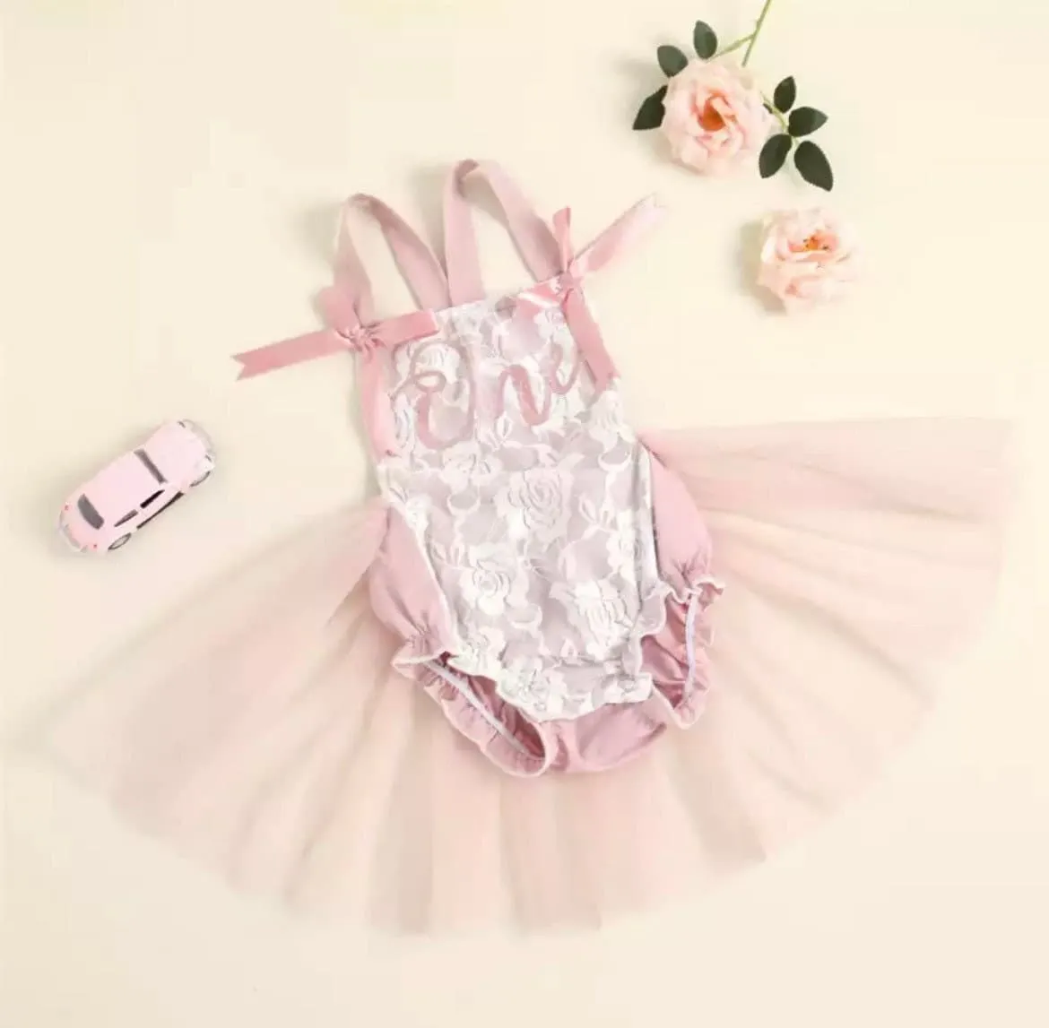 Princess Baby Dress, Girls First Birthday Dress, Girls 1 Year Outfit, Baby Girl Tutu Dress,  Cake Smash Outfit, First Birthday Romper