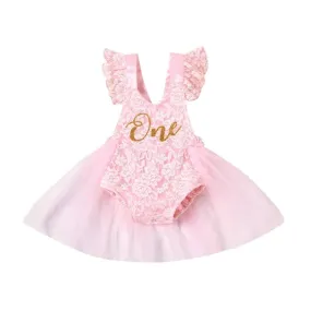 Princess Baby Dress Tulle Tutu Romper