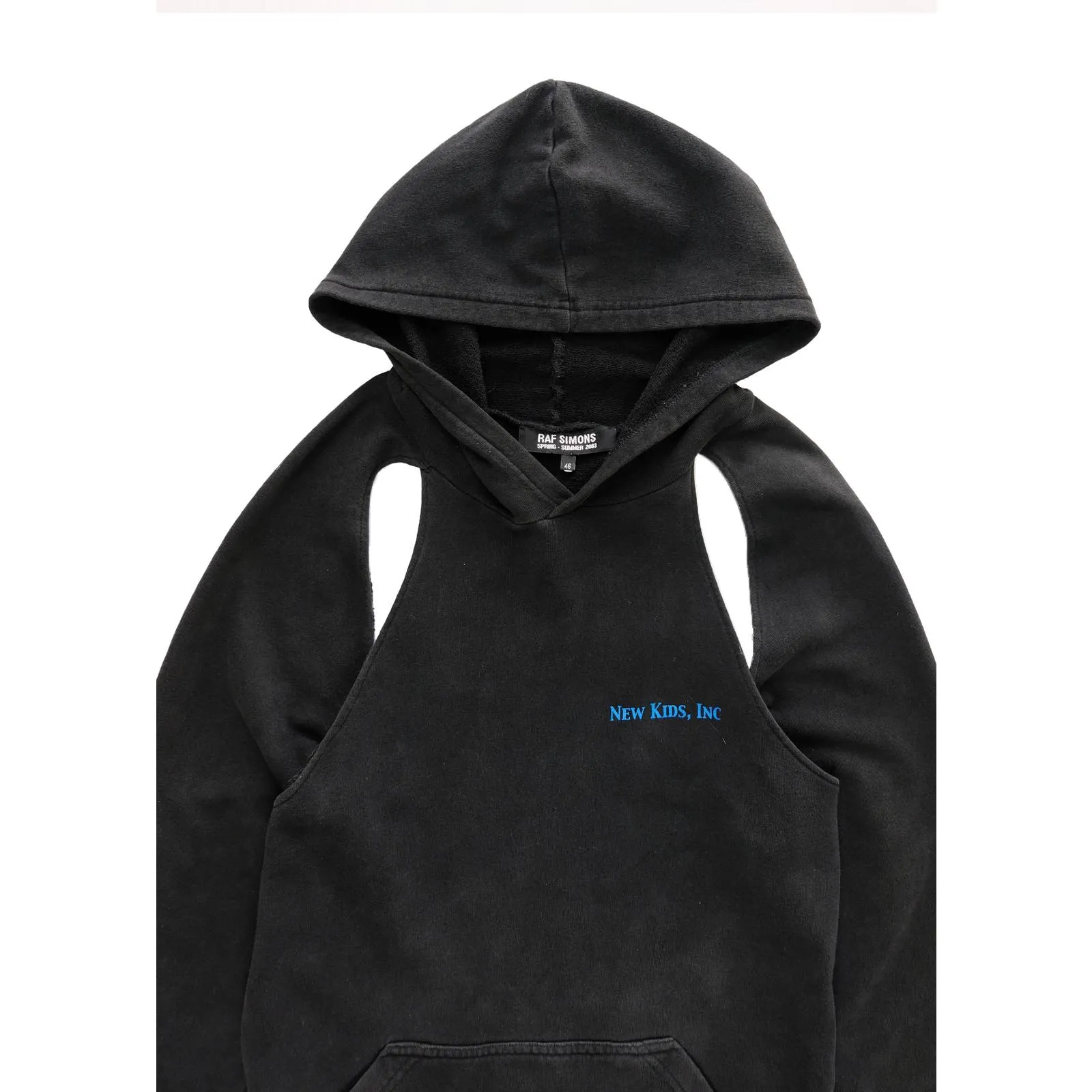 "New Kids" Cutout Hoodie