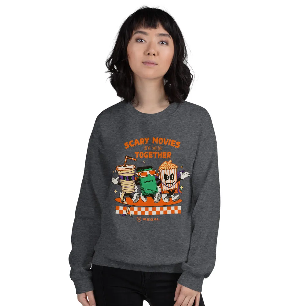 Regal Cinemas Scary Movies Crewneck Sweatshirt