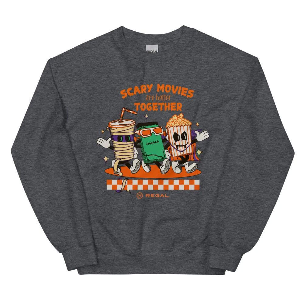 Regal Cinemas Scary Movies Crewneck Sweatshirt