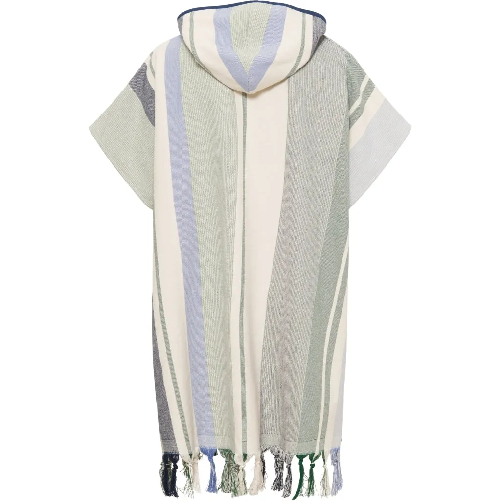 Rio Poncho - Sky Blue Stripe