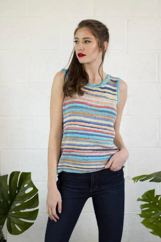 Sand & Sky Tank by Rachel Brockman * Universal Yarn*