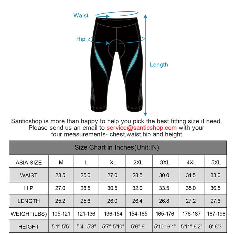 Santic AoDai Blue Women Padded Cycling Shorts