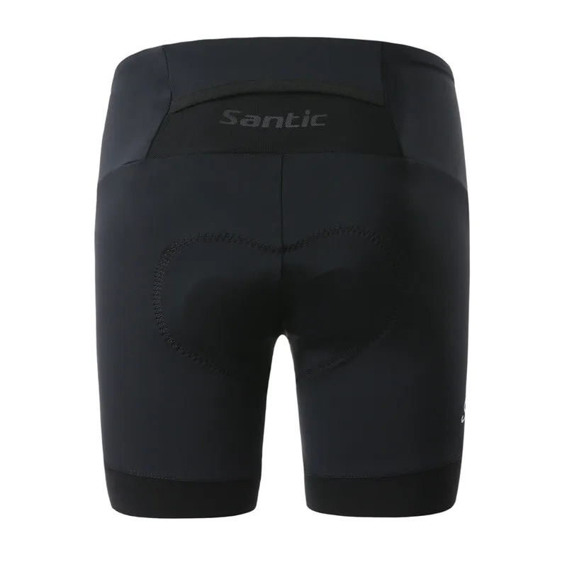 Santic Monet Black Women Padded Cycling Shorts