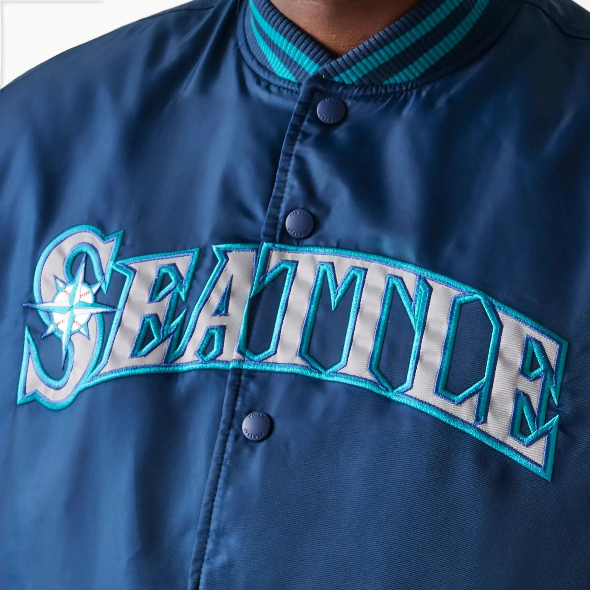 Seattle Mariners MLB Stadium Navy Jacket