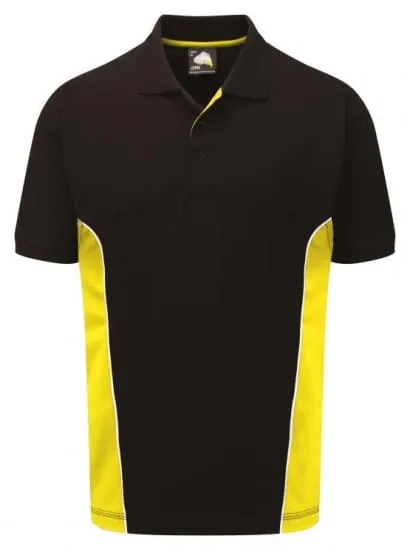 Silverswift Two Tone Work Polo Shirt for Uniforms and Workwear