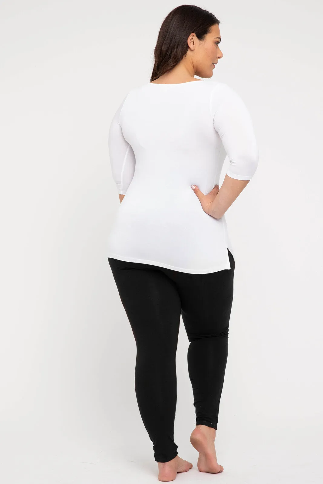 Soft Bamboo Leggings - Black